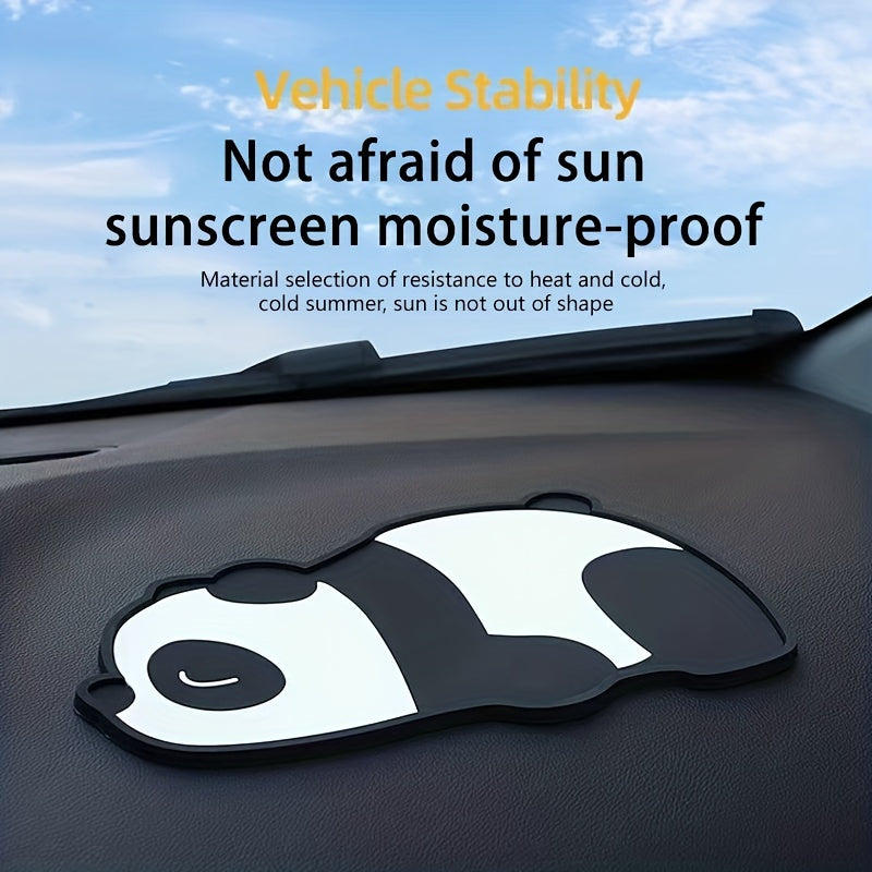 Panda Car Dashboard Ornament Anti Slip Mat & Cargo Liner