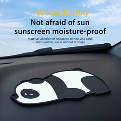 Panda Car Dashboard Ornament Anti Slip Mat & Cargo Liner