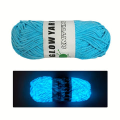 Glow In The Dark Yarn For Crochet Knitting Crafts