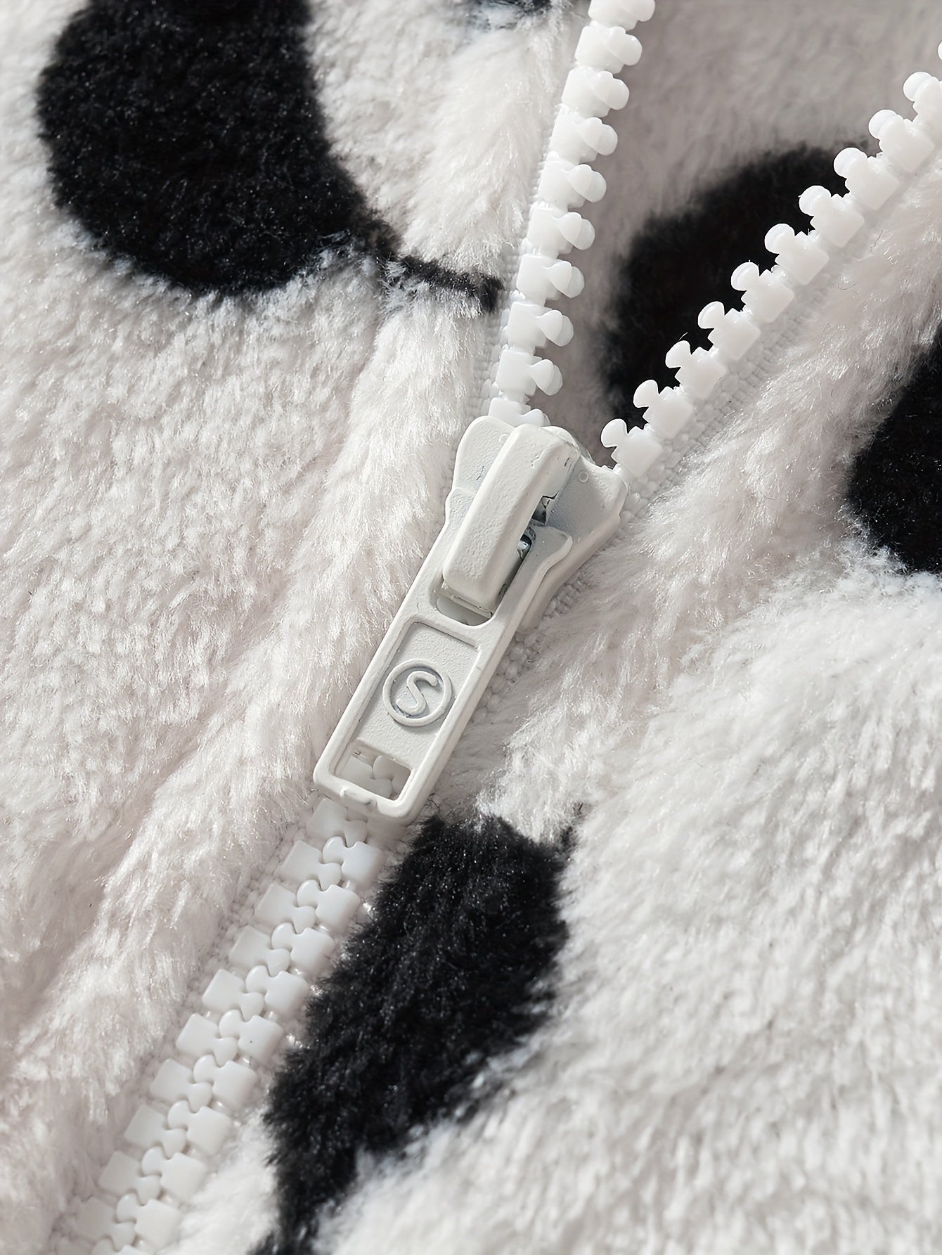 Panda Hooded Jumpsuit Baby Boys Thermal Bodysuit