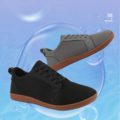 Men's Bowling Shoes Comfy Non Slip Solid Lace Up Sneakers