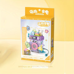 DIY Cartoon Micro Building Blocks Toys - Retro Small Appliance