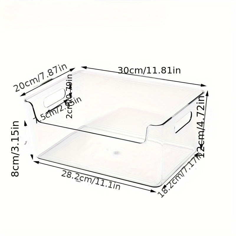 Transparent Refrigerator Storage Box Kitchen Organizer