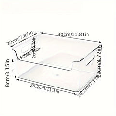Transparent Refrigerator Storage Box Kitchen Organizer