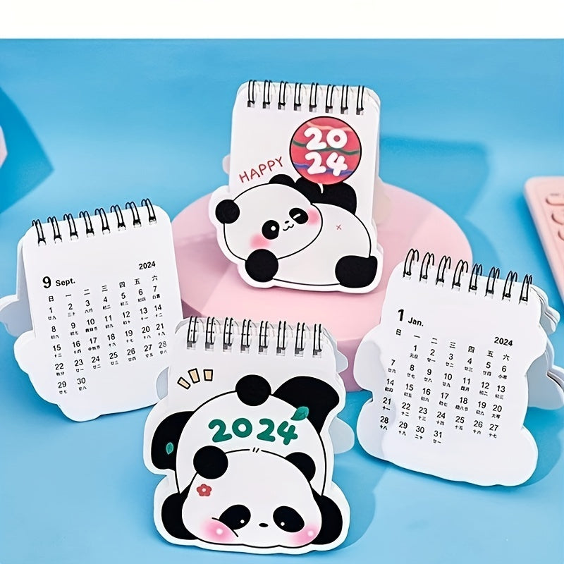 Mini Panda Desk Calendar Student Decoration Monthly Calendar