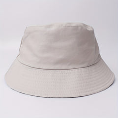 P Embroidery Bucket Hat Casual UV Protection Fisherman Cap Sunscreen Basin Hat