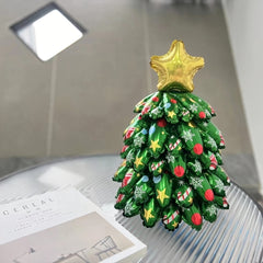 38cm Christmas Tree Foil Balloon - Self Standing - Xmas Party Decor