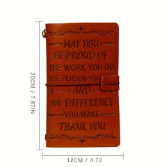 Portable Journal Notebook Perfect Gift Family Staff Friends