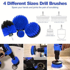 Professional 20pc Car Wheel & Tire Detailing Brush Set