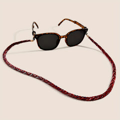 Boho Chevron Glasses Strap Braided Retainer Cord