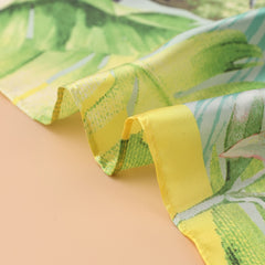 Ladies Parrot Print Bandana Silk Square Scarf Neckerchief Accessory