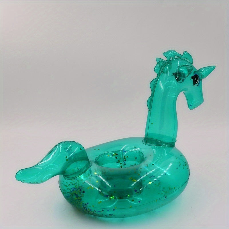 Inflatable Cup Holder Unicorn & Flamingo Pool Drink Holder