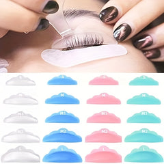 5 Pairs Lash Lift Rods Silicone Eyelash Pads Y Shape