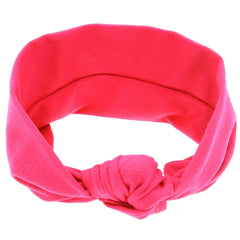6pcs Soft Headbands Knotted Hairbands Hair Accessories