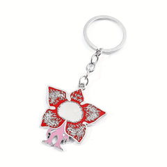 Cartoon Mini Flower Keychain For Women And Girls