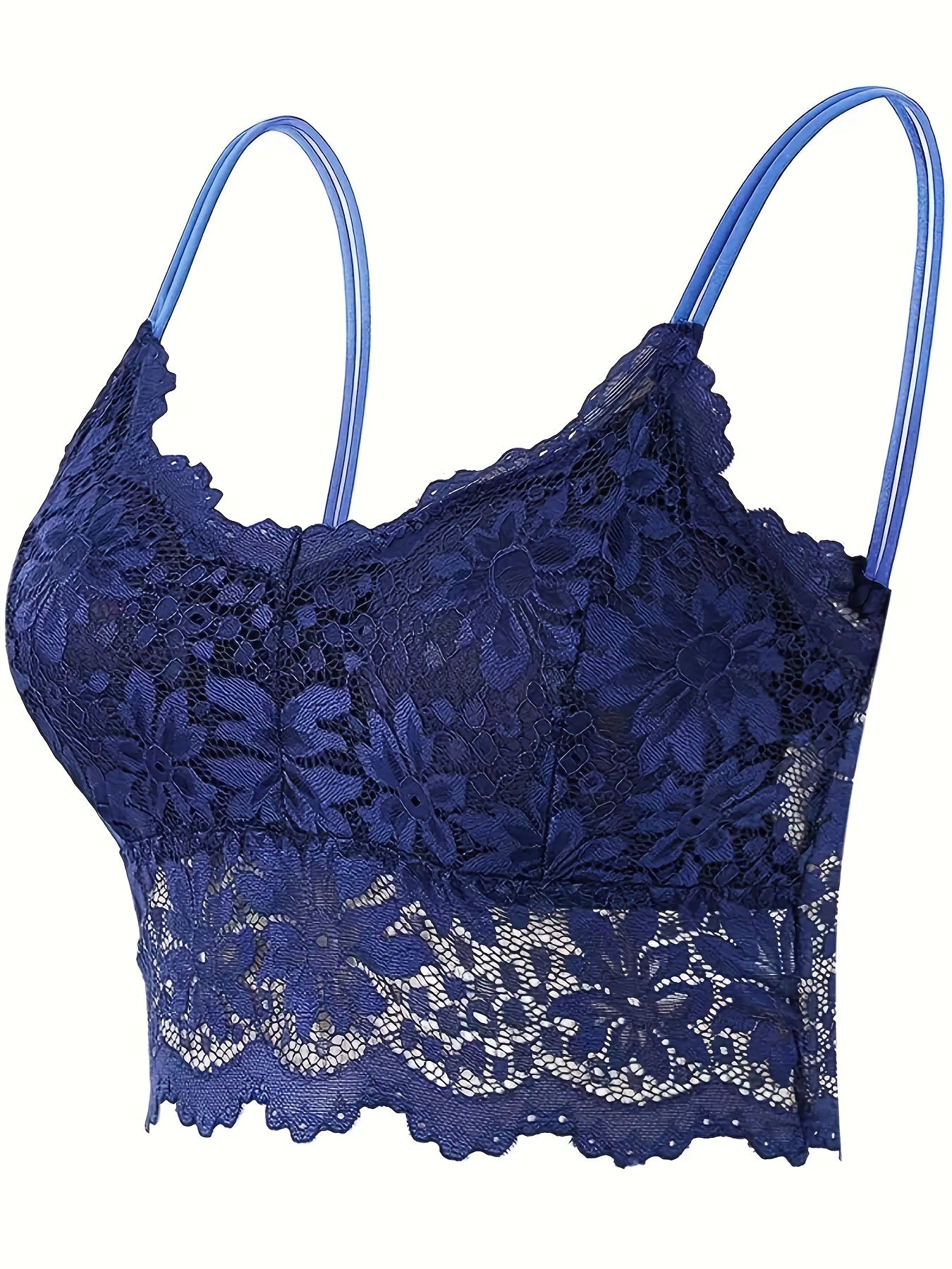Lace Wireless Bra Double Straps Intimates Bra