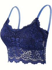 Lace Wireless Bra Double Straps Intimates Bra