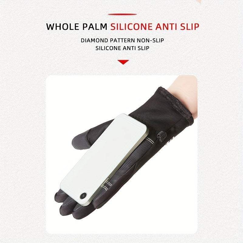 Winter Waterproof Gloves Touch Screen Warm Gloves for Outdoor Activities