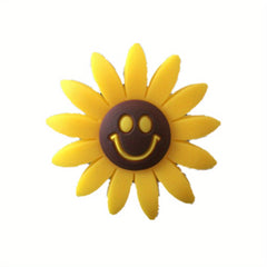 Sunflower Smiley Car AC Outlet Decoration