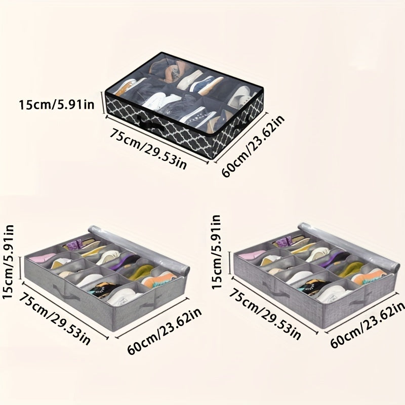 Foldable Under Bed Storage Box Shoes Dustproof Storage Box
