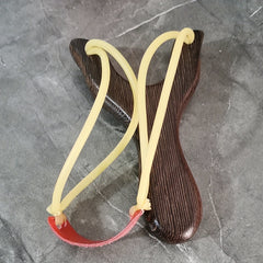 High Precision Wooden Slingshot Toy Outdoor Play Rubber Band