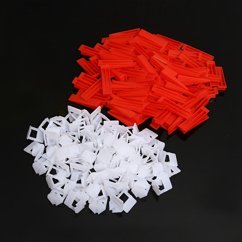 Tile Leveling System 300Pcs Clips 100Pcs Wedges Pliers Set