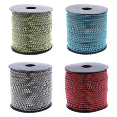 1pc 50m Reflective Guyline Camping Tent Rope 164ft Cord Wire