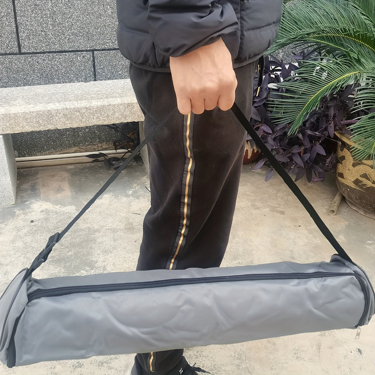 Waterproof Yoga Mat Storage Bag Shoulder Sports Backpack Oxford Cloth