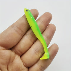 5pcs Fishing Lures T tail Soft Bait 6 1 8g Artificial Swimbait Fishing Accessori