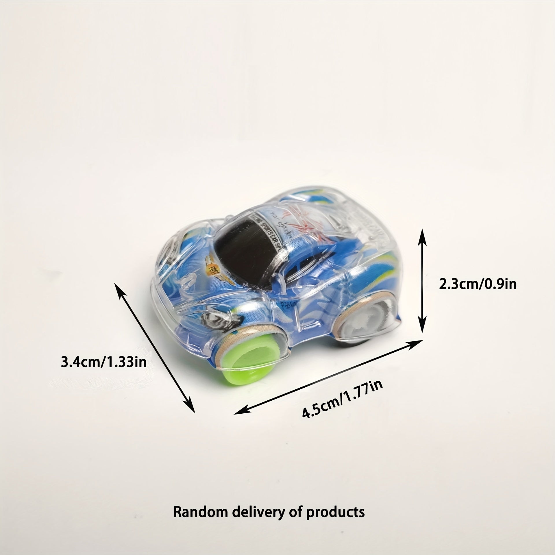 Kids Mini Transparent Pull back Car Racing Plane Animal Kindergarten Gift Candy