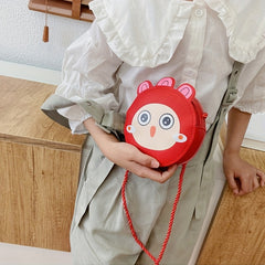 Kids Cartoon Crossbody Bag with Coin Purse