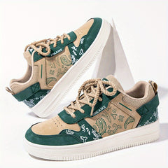 Men's Rope Lace Casual Sneakers for Outdoor Walk