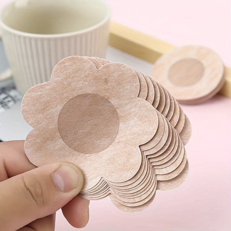 10pcs Nipple Covers Self Adhesive Pasties Women's Lingerie Accessories
