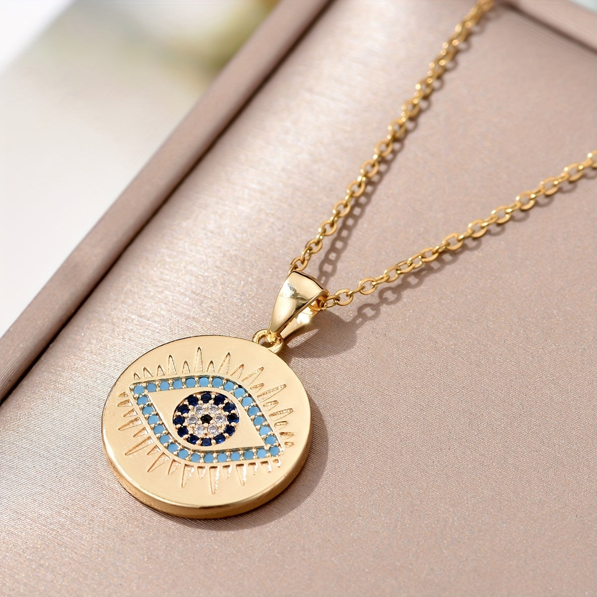 Sparkle Zircon Pendant Necklace Men Women Decoration Festivals