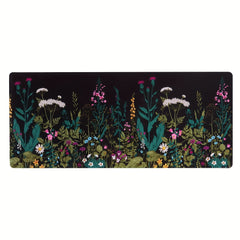 Large Gaming Mouse Pad with Rubber Base & Sewn Edge
