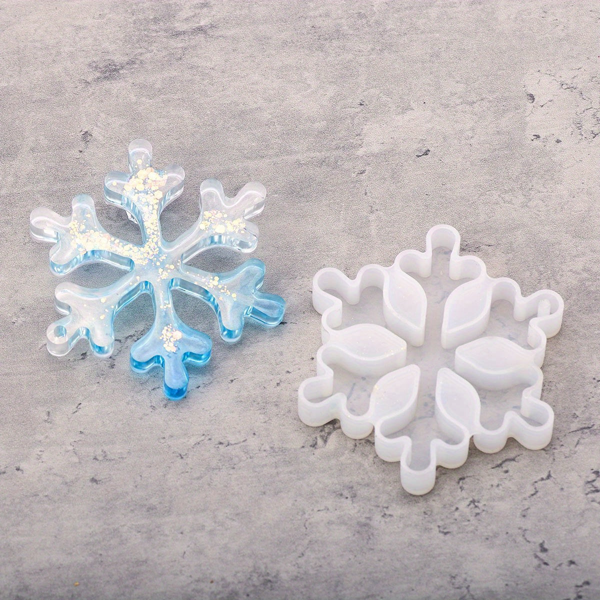 Christmas Snowflake Silicone Mold for DIY Pendant