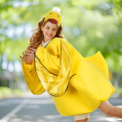 Adult Yellow Duck Costume Set for Party