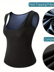 Women's Tummy Control Sweat Vest for Fitness