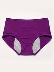3 Pack Plus Size Mesh Holes Leakproof Period Underwear Set