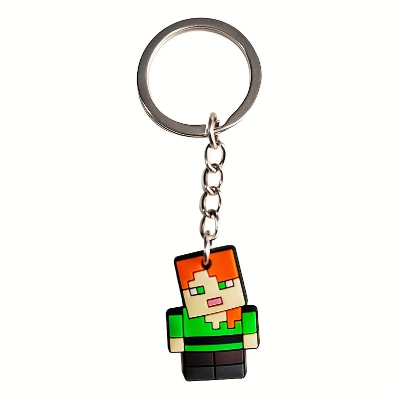 Mini Key Chain Small Cartoon Pendant Keychain Schoolbag Backpack Bag Ornament