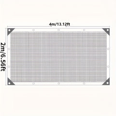 Durable Shading Net Cover for Yard Balcony Garden 200x400cm