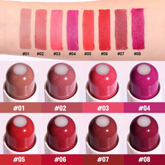 Sandwich Lipstick Glossy Velvet Texture Waterproof Antifouling Lip Glaze