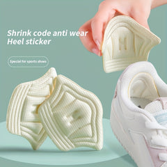 2pcs Heel Cushion Pads Foot Pad Sticker Wide App for Running