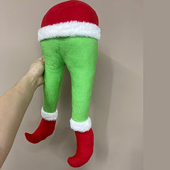 Christmas Elf Leg Tree Ornament, Holiday Decor Prop