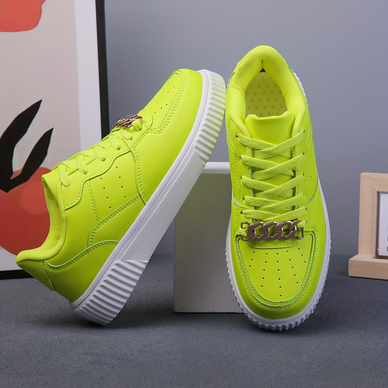 Women's Waterproof Board Shoes Outdoor Non-slip Flat Casual Sports Shoes