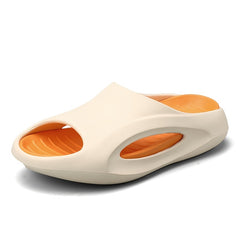Men's Pillow Slides Casual Non Slip Slippers Open Toe Shoes