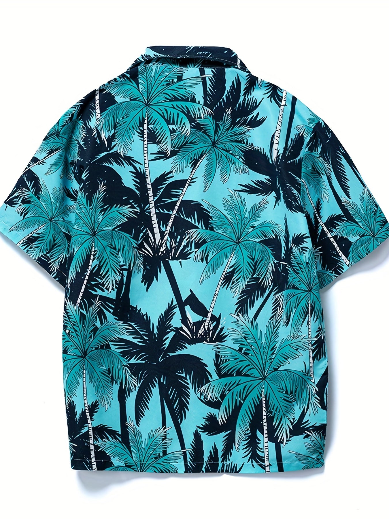 Men's Hawaiian Print Shirt Lightweight Casual Shirt