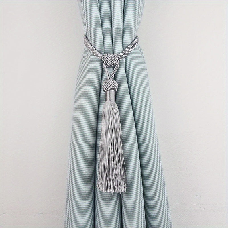Decorative Curtain Tiebacks with Tassel for Home Decor