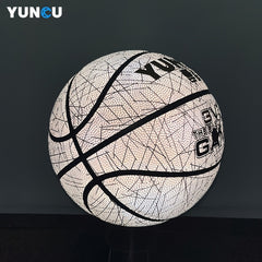 Luminous Holographic Basketball for Nighttime Entertainment & Christmas