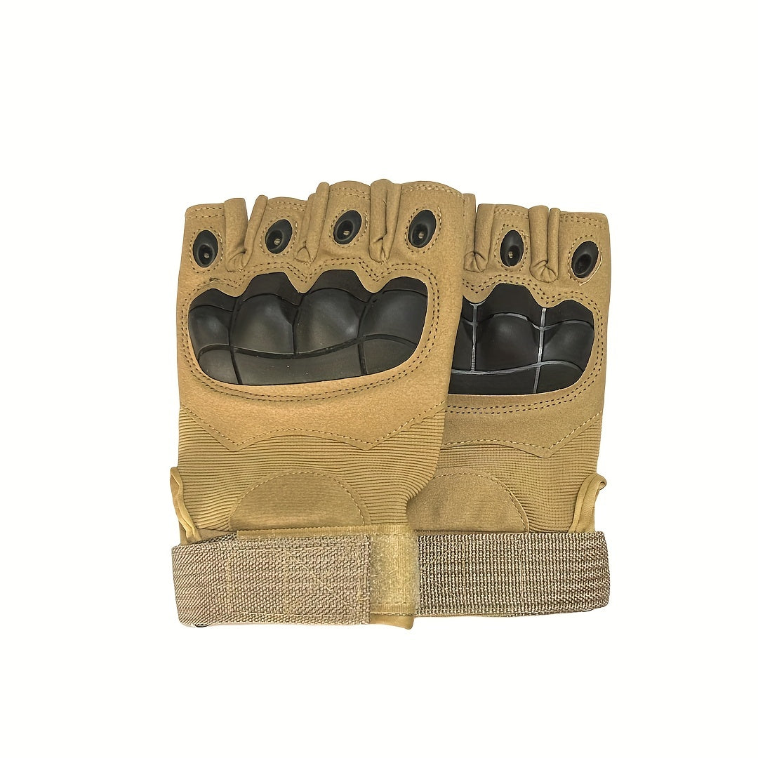 Tactical Half Finger Gloves for Outdoor Air Gun Climbing Combat
